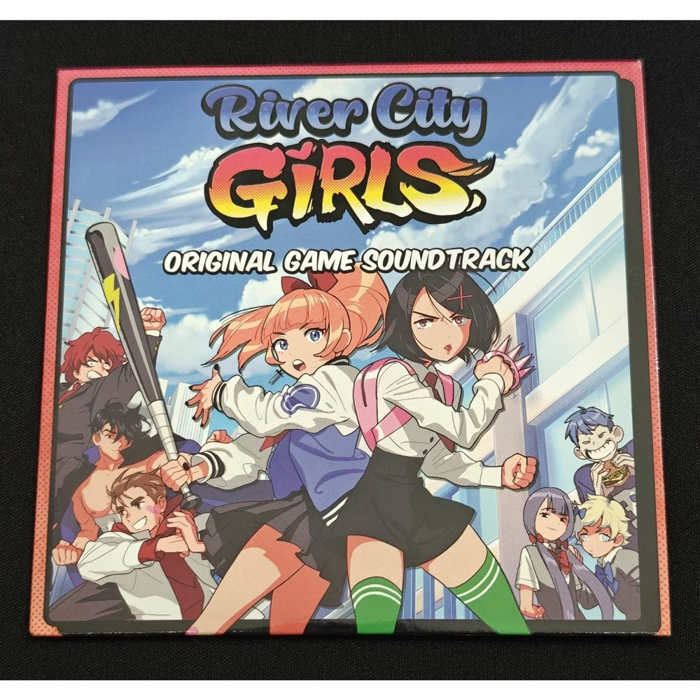 River City Girls Nintendo Switch Limited Run Games + CD Soundtrack Trading Card